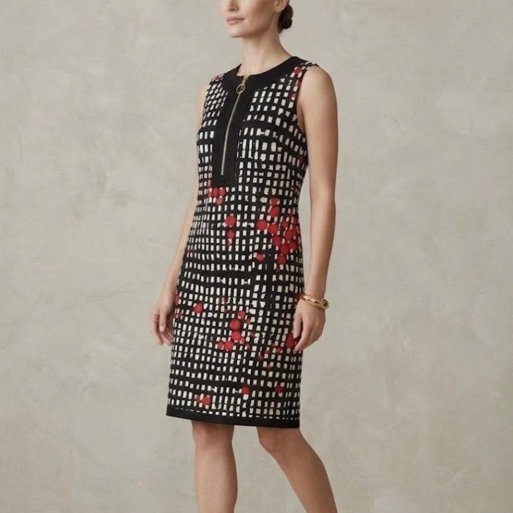 Per Se, Vintage, Sleeveless Zip Up‎ Dress